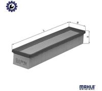 AIR FILTER LX 1258 FOR RENAULT CLIO/SYMBOL/MIO/II/Mk/Hatchback/Van/EURO/III 1.5L