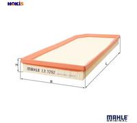 AIR FILTER LX 1262 FOR BPY 2.0L 4cyl