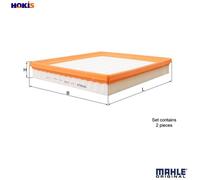 MAHLE LX 1264/S Air filter
