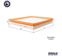 Air filter Filter Insert LX 1264/S MAHLE for MERCEDES-BENZ E-CLASS GL-CLASS