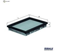 MAHLE Air Filter LX 1266 - Engine Filter - Fits Honda Infiniti Nissan - Knecht Filter