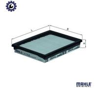AIR FILTER LX 1268 FOR FORD FXJA/FXJC/FXJB 1.4L 4cyl FUSION