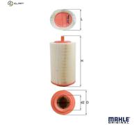 Air Filter LX1277 Mahle 2710940204 A2710940204 76886634 79936231 Quality New