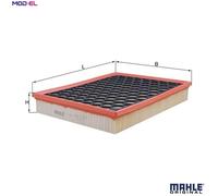 Mahle Original Air Filter Insert LX 1294 KNECHT for Fiat, Opel