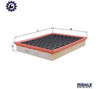 Mahle Original Air Filter Insert LX 1294 KNECHT for Fiat, Opel