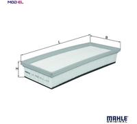 GENUINE MAHLE AIR FILTER ELEMENT - LX1452