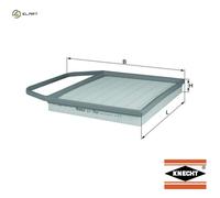 Air filter Filter Insert LX 1564 KNECHT for BMW ALPINA