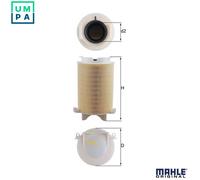 Air filter Filter Insert LX 1566 KNECHT for VW SKODA AUDI SEAT