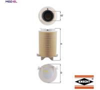 Air Filter fits VW TOURAN 1T 1.2 1.6 2.0 03 to 15 Mahle 1F0129620 1K0129620C New