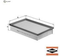 Air Filter LX1571 Mahle 1232494 1486702 3M519601BA 7M519601BA EFA586 76663397