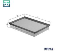 Air Filter LX1572 Mahle 1232496 1486710 3M519601AA 7M519601CA VP3M5U9601AA New