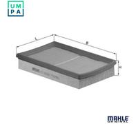 MAHLE LX 1575 Air filter