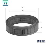 MAHLE LX 158 Air filter
