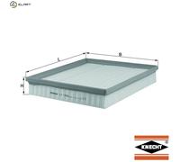 MAHLE LX 1586 Air filter