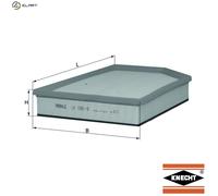 Air filter Filter Insert LX 1591/9 MAHLE for VOLVO V60 I V70 III XC60 I SUV