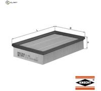 Air Filter LX1596 Mahle 16546EB300 76832380 Genuine Top Quality Guaranteed New