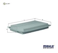 Air Filter LX1612 Mahle 1780101H10 178010H010 178010H020 1780120040 76679872 New