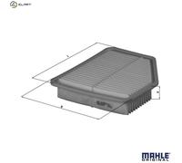 Air Filter fits LEXUS SC430 4.3 01 to 10 3UZ-FE Mahle 1780150060 Quality New