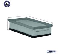 MAHLE LX 1617 - Air Filter Car - Engine