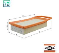 Air Filter LX1619 Mahle 1427J9 1444CV 1444EZ 1444TQ 76693584 Quality Guaranteed