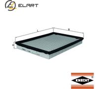 MAHLE ORIGINAL LX 1636 Air filter