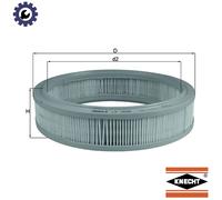 MAHLE LX 1638 Air filter