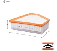 Air Filter fits BMW 335D 3.0D 06 to 13 Mahle 13717797465 7797465 Quality New