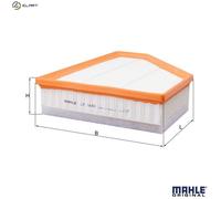 Air Filter fits BMW 335D 3.0D 06 to 13 Mahle 13717797465 7797465 Quality New
