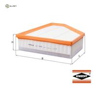 Air Filter fits BMW 335D 3.0D 06 to 13 Mahle 13717797465 7797465 Quality New