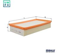 Air Filter fits JAGUAR XJ X350 3.6 03 to 09 RG(AJV8) Mahle 2W939601AC AJ82766