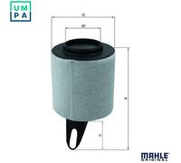 Mahle ENGINE Air Filter FOR BMW 1 3 SERIES 13717524412 1438687 7524412 7543161