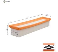 Air Filter LX1655 Mahle 1654600Q0B 1654600Q2H 1654600QAN 165461599R 7701059409