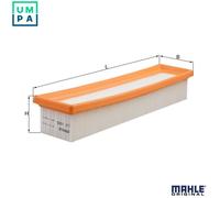 Air filter Filter Insert LX 1655 KNECHT for DACIA RENAULT