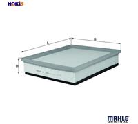 MAHLE Air Filter - LX1656