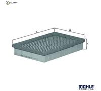 MAHLE LX 1661 Air filter