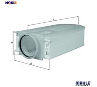 Air filter Filter Insert LX 1686/1 MAHLE for MERCEDES-BENZ CLS C-CLASS E-CLASS