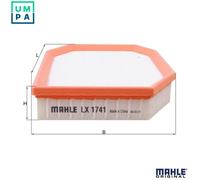 MAHLE LX 1741 Air filter
