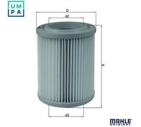 Air filter Filter Insert LX 1768 MAHLE for HONDA STREAM CIVIC VII Hatchback FR-V