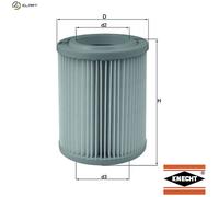 Air filter Filter Insert LX 1768 MAHLE for HONDA STREAM CIVIC VII Hatchback FR-V