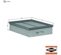 MAHLE LX 1809 - Air Filter Car - Engine