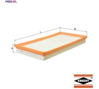 MAHLE LX 1818 - Air Filter Car - Engine