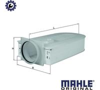 AIR FILTER LX 1833 FOR MERCEDES-BENZ SLC GLE E-CLASS/T-Model/Convertible CLS