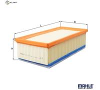 x1 Mahle Air Filter Filter Insert LX1837 70570877 Made in AT