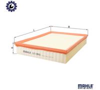 Air Filter LX1845 Mahle 2E0129620B 2E0129620D 68013676AA 0000902651 0000903751