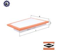 AIR FILTER LX 1850/2 FOR MERCEDES-BENZ C-CLASS/T-Model R-CLASS CLK/Convertible