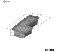 Mahle Air Filter LX1936 1780170050 70351695 Premium OE Quality Part
