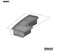 Mahle Air Filter LX1936 1780170050 70351695 Premium OE Quality Part