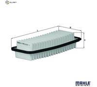 Air filter Filter Insert LX 1950 MAHLE for TOYOTA YARIS/VITZ