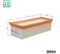 MAHLE LX 1953 - Air Filter Car - Engine