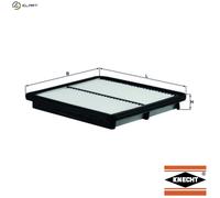 Air filter Filter Insert LX 1955 KNECHT for KIA SORENTO I